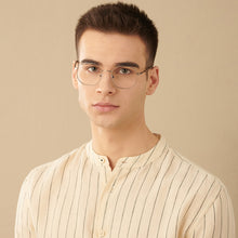 Load image into Gallery viewer, Grey Hexagonal Full Rim Unisex Eyeglasses by John Jacobs-141233