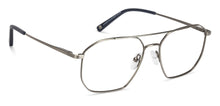 Load image into Gallery viewer, Gunmetal Aviator Full Rim Unisex Eyeglasses by John Jacobs-137726