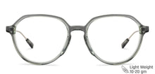 Load image into Gallery viewer, Green Round Full Rim Unisex Eyeglasses by John Jacobs-137740
