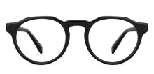 Load image into Gallery viewer, Black Round Full Rim Unisex Eyeglasses by John Jacobs Computer Glasses-143412