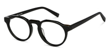 Load image into Gallery viewer, Black Round Full Rim Unisex Eyeglasses by John Jacobs Computer Glasses-143412