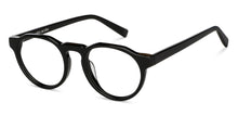 Load image into Gallery viewer, Black Round Full Rim Unisex Eyeglasses by John Jacobs Computer Glasses-143412