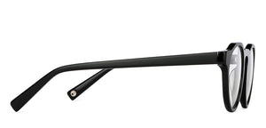 Black Round Full Rim Unisex Eyeglasses by John Jacobs Computer Glasses-143412