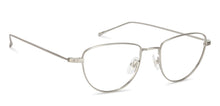 Load image into Gallery viewer, Silver Cat Eye Full Rim Women Eyeglasses by John Jacobs-137912
