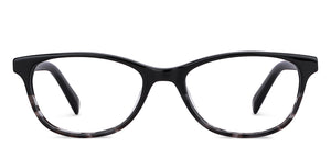 Black Cat Eye Full Rim Women Eyeglasses by John Jacobs-137917