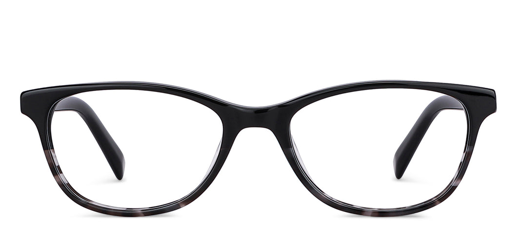 Black Cat Eye Full Rim Women Eyeglasses by John Jacobs-137917