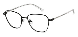Black Square Full Rim Unisex Eyeglasses by John Jacobs Computer Glasses-144391
