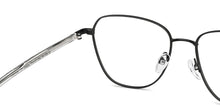 Load image into Gallery viewer, Black Square Full Rim Unisex Eyeglasses by John Jacobs Computer Glasses-144391