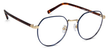 Load image into Gallery viewer, Blue Hexagonal Full Rim Unisex Eyeglasses by John Jacobs Computer Glasses-144399