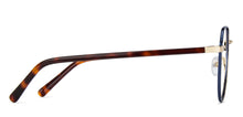 Load image into Gallery viewer, Blue Hexagonal Full Rim Unisex Eyeglasses by John Jacobs Computer Glasses-144399