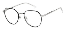 Load image into Gallery viewer, Black Hexagonal Full Rim Unisex Eyeglasses by John Jacobs Computer Glasses-144400