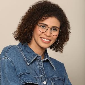 Black Hexagonal Full Rim Unisex Eyeglasses by John Jacobs JJ-138340
