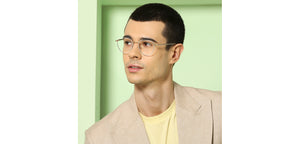 White Round Full Rim Unisex Eyeglasses by John Jacobs Computer Glasses-144403