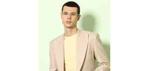 White Round Full Rim Unisex Eyeglasses by John Jacobs Computer Glasses-144403