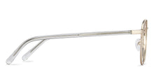 Load image into Gallery viewer, White Round Full Rim Unisex Eyeglasses by John Jacobs Computer Glasses-144403