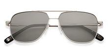 Load image into Gallery viewer, Silver Square Full Rim Unisex Sunglasses by John Jacobs-138581