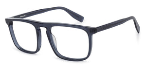 Blue Rectangle Full Rim Unisex Eyeglasses by John Jacobs-138589