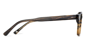 Black Wayfarer Full Rim Unisex Eyeglasses by John Jacobs-204071