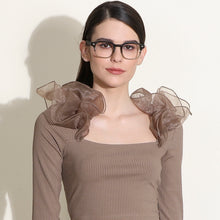 Load image into Gallery viewer, Brown Wayfarer Full Rim Unisex Eyeglasses by John Jacobs-138592