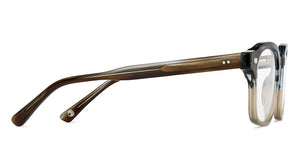Brown Wayfarer Full Rim Unisex Eyeglasses by John Jacobs-138592