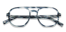 Load image into Gallery viewer, Black Aviator Full Rim Unisex Eyeglasses by John Jacobs-138842