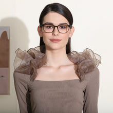 Load image into Gallery viewer, Green Rectangle Full Rim Unisex Eyeglasses by John Jacobs Computer Glasses-146289