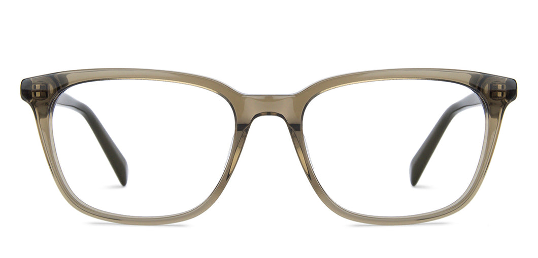 Green Rectangle Full Rim Unisex Eyeglasses by John Jacobs Computer Glasses-146289