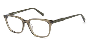 Green Rectangle Full Rim Unisex Eyeglasses by John Jacobs Computer Glasses-146289