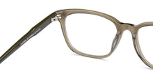 Load image into Gallery viewer, Green Rectangle Full Rim Unisex Eyeglasses by John Jacobs Computer Glasses-146289