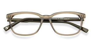 Green Rectangle Full Rim Unisex Eyeglasses by John Jacobs Computer Glasses-146289