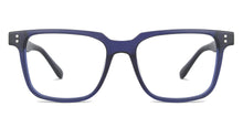 Load image into Gallery viewer, Blue Square Full Rim Unisex Eyeglasses by John Jacobs-140652