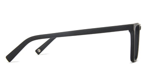 Black Wayfarer Full Rim Unisex Eyeglasses by John Jacobs-142515
