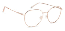 Load image into Gallery viewer, Rose Gold Round Full Rim Unisex Eyeglasses by John Jacobs-143345