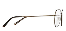Load image into Gallery viewer, Brown Aviator Full Rim Unisex Eyeglasses by John Jacobs-143352