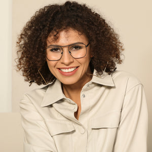 Black Square Full Rim Unisex Eyeglasses by John Jacobs-143353