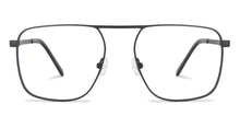 Load image into Gallery viewer, Black Square Full Rim Unisex Eyeglasses by John Jacobs-143353