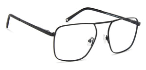 Black Square Full Rim Unisex Eyeglasses by John Jacobs-143353