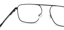 Load image into Gallery viewer, Black Square Full Rim Unisex Eyeglasses by John Jacobs-143353