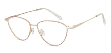 Load image into Gallery viewer, Gold Cat Eye Full Rim Women Eyeglasses by John Jacobs-143360