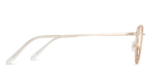 Load image into Gallery viewer, Gold Cat Eye Full Rim Women Eyeglasses by John Jacobs-143360