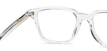 Load image into Gallery viewer, Transparent Wayfarer Full Rim Unisex Eyeglasses by John Jacobs-143688