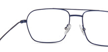 Load image into Gallery viewer, Blue Aviator Full Rim Unisex Eyeglasses by John Jacobs-144429