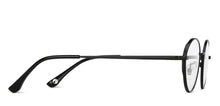 Load image into Gallery viewer, Black Oval Full Rim Unisex Eyeglasses by John Jacobs-144453