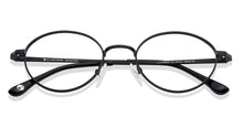 Load image into Gallery viewer, Black Oval Full Rim Unisex Eyeglasses by John Jacobs-144453