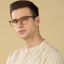 Load image into Gallery viewer, Brown Wayfarer Full Rim Unisex Eyeglasses by John Jacobs-144718