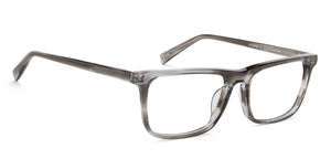 Grey Wayfarer Full Rim Unisex Eyeglasses by John Jacobs-144722