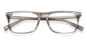 Grey Wayfarer Full Rim Unisex Eyeglasses by John Jacobs-144722