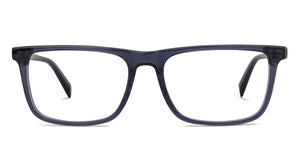 Blue Wayfarer Full Rim Unisex Eyeglasses by John Jacobs-144724