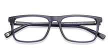 Load image into Gallery viewer, Blue Wayfarer Full Rim Unisex Eyeglasses by John Jacobs-144724