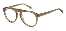 Load image into Gallery viewer, Brown Aviator Full Rim Wide Unisex Eyeglasses by John Jacobs-144731
